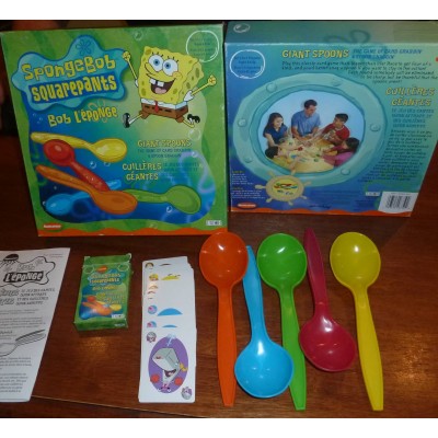 Spongebob Squarepants Giant Spoons (Bob l'Éponge Cuillères Géantes)